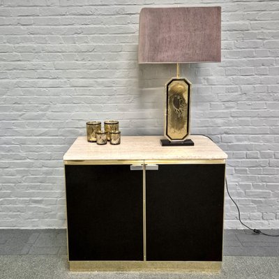 Two-Door Sideboard in the style of Maison Jansen for Belgo Chrom, 1970s-OLQ-2033032