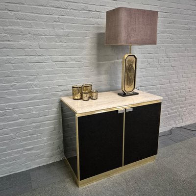 Two-Door Sideboard in the style of Maison Jansen for Belgo Chrom, 1970s-OLQ-2033032