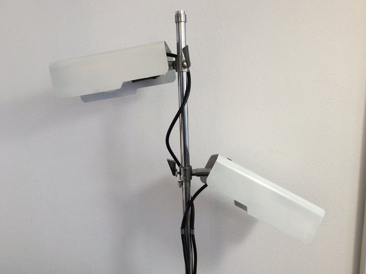 Two-Light Floor Lamp, 1970s-QZG-1719917