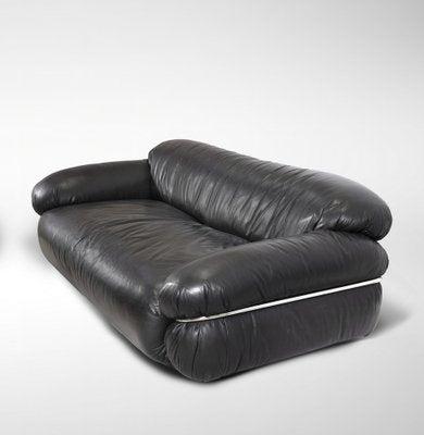 Two Seater Sesann Sofa by Gianfranco Frattini for Cassina, Italy, 1969-ZCI-2030021