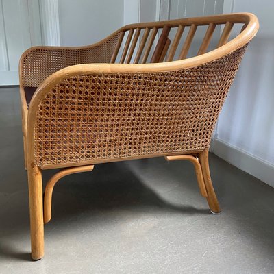 Two-Seater Sofa in Bamboo and Cane, 1960s-IVH-2018218