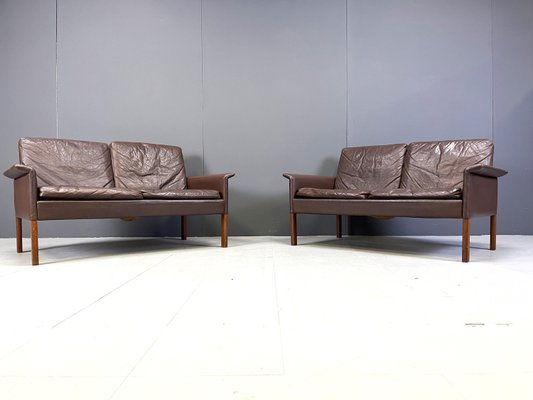 Two-Seater Sofas by Hans Olsen for CS Mobelfabrik, 1960s, Set of 2-IRH-2021339