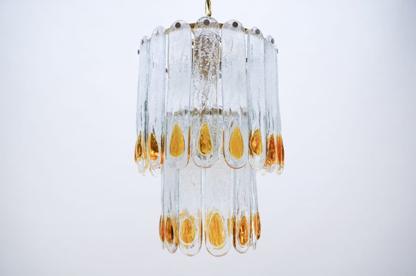 Two-Tier Murano Glass Pendant Light, 1960s-KQB-1175253