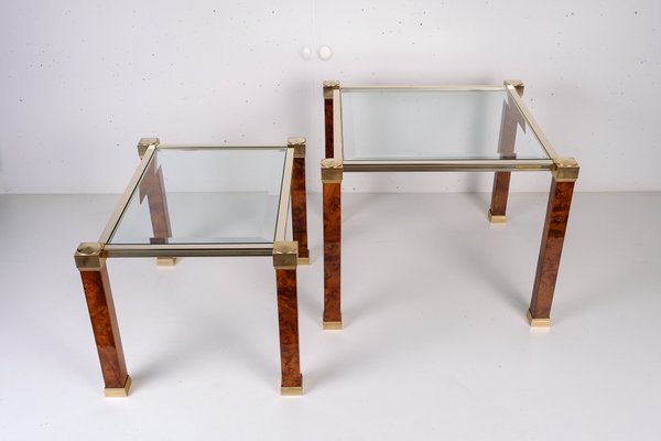 Two-Tier Tables by Pierre Vandel, Set of 2-LBS-995166