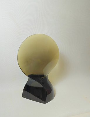 Two-Tone Abstract Sculpture, 1980s, Resin-ZST-1793533