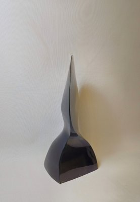 Two-Tone Abstract Sculpture, 1980s, Resin-ZST-1793533