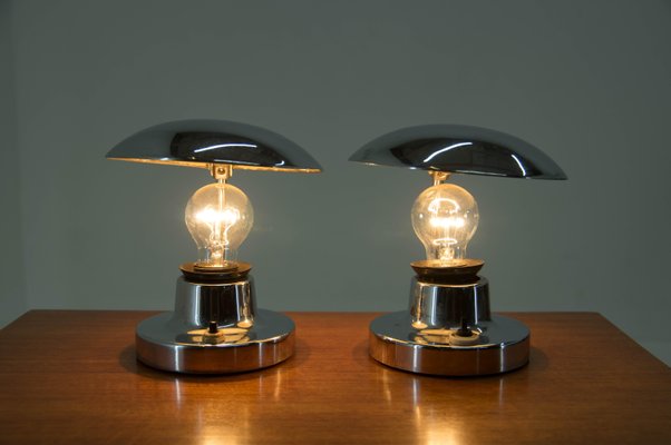 Type 1195 Table Lamps from Napako, 1940s, Set of 2-TZ-997097