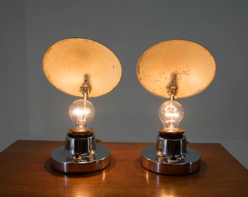 Type 1195 Table Lamps from Napako, 1940s, Set of 2-TZ-997097