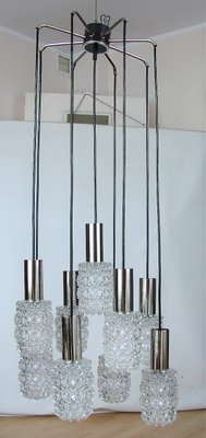 Type 421 Cascade Chandelier from Bankamp Leuchten, Neheum, 1960s-XHP-1402379