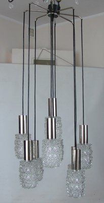 Type 421 Cascade Chandelier from Bankamp Leuchten, Neheum, 1960s-XHP-1402379