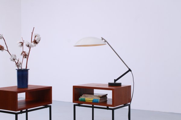 Ufo Shaped Table Lamp in Metal by Floris Fiedeldij for Artimeta, 1960s-XT-1389868