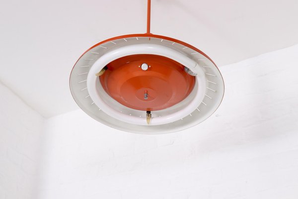 UFO Suspension Lamp in Orange, 1960s-OWS-1147462