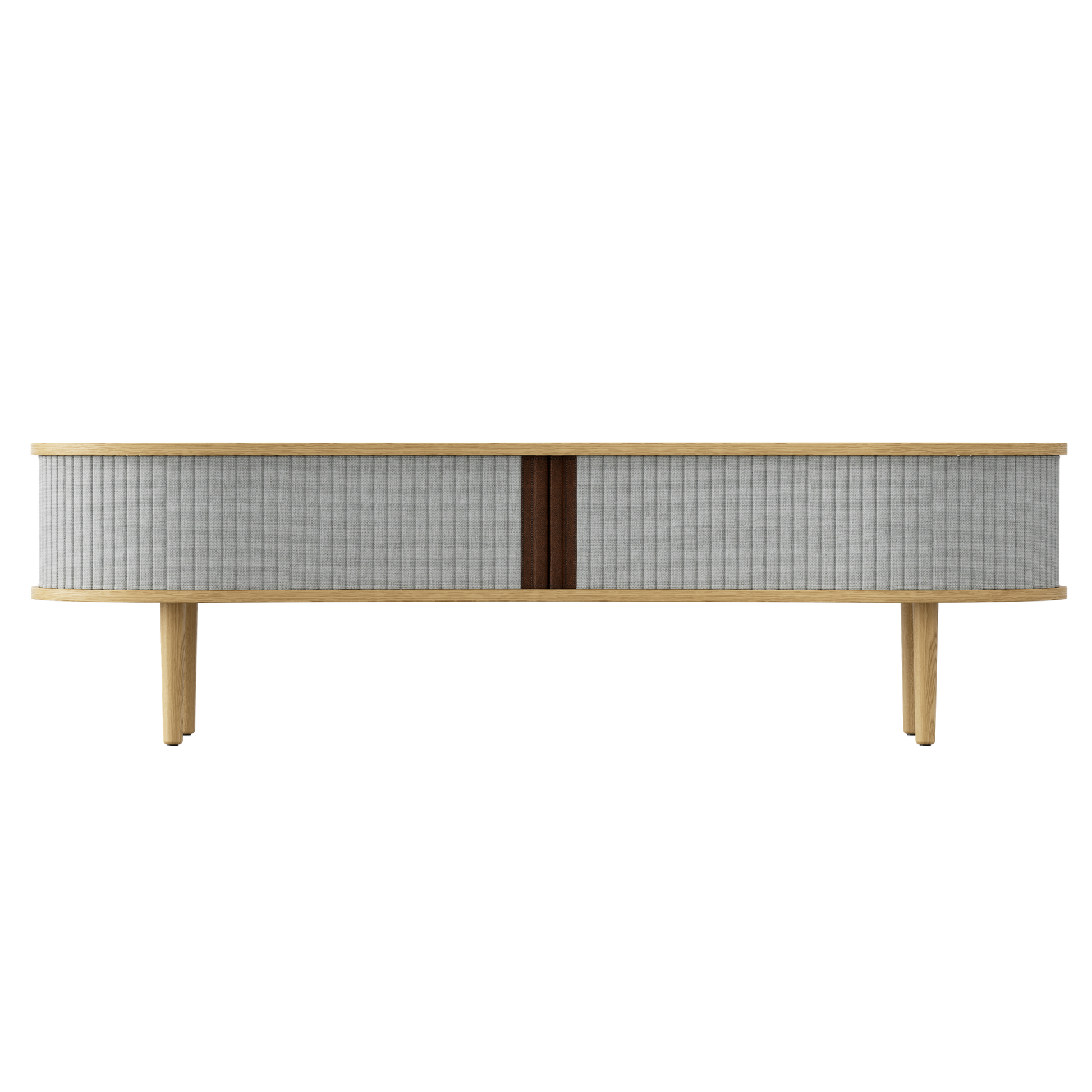 Audacious TV Bench by UMAGE #Oak/Sterling