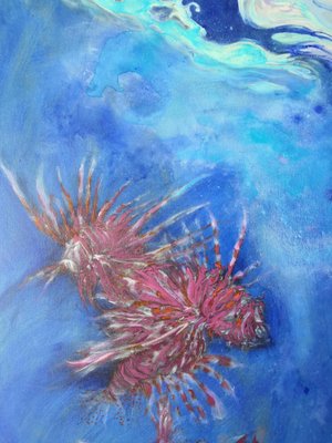 Under the Water Painting by Perez Petriarte, 2017-ARU-1004845