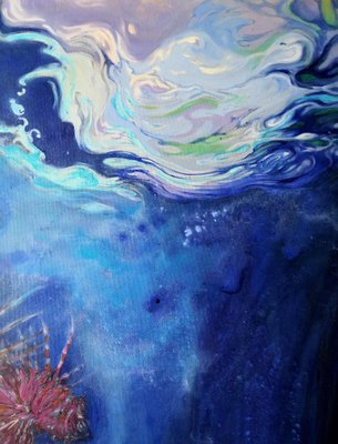 Under the Water Painting by Perez Petriarte, 2017-ARU-1004845