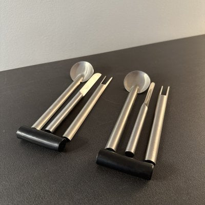 Uni Set Casters by Carla Nencioni and Armando Moori for Zani & Zani, 1971, Set of 3-MOH-1742957