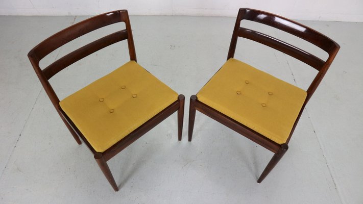 Universe 301 Dining Chairs by Kai Kristiansen for Magnus Olesen, Denmark, 1960s, Set of 4-DT-2026166