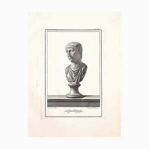 Unknown, Ancient Roman Bust, Original Etching, 18th Century-ZCI-1383124