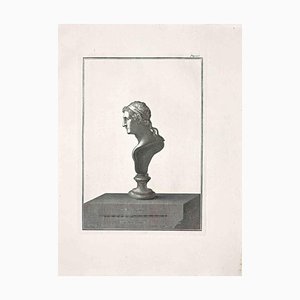 Unknown, Ancient Roman Bust, Original Etching, 18th Century-ZCI-1383113