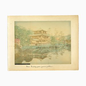 Unknown, Ancient View of Kyoto, Kingkakuji Garden, Albumen Print, 1880s-1890s-ZCI-937868