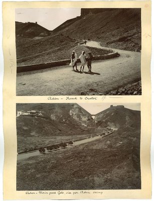 Unknown, Ancient Views of Aden, Original Albumen Print, 1880s/90s-ZCI-949381