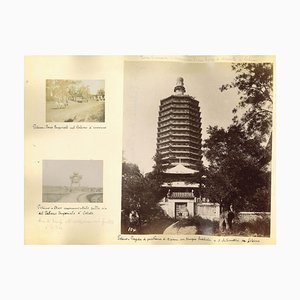 Unknown, Ancient Views of Beijing, Albumen Print, 1890s, Set of 4-ZCI-948245