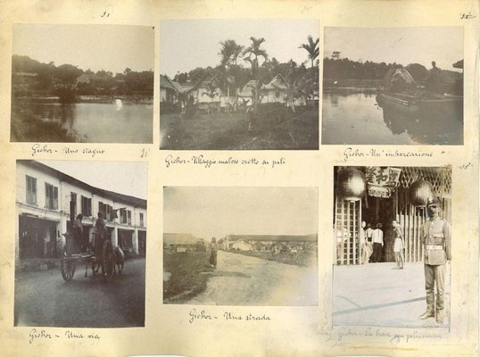 Unknown, Ancient Views of Johor and Singapore, Albumen Print, 1880s/1890s, Set of 12-ZCI-948244