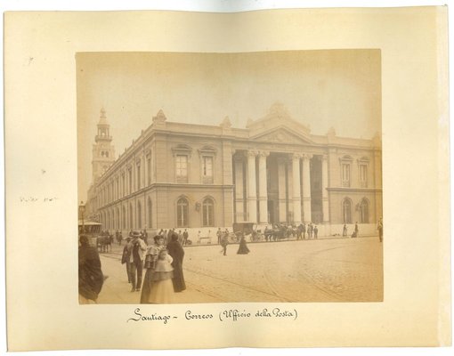 Unknown, Ancient Views of Santiago, Chile, Photo, 1880s, Set of 2-ZCI-911985