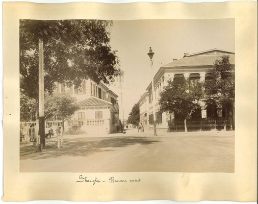 Unknown, Ancient Views of Shanghai, Albumen Prints, 1890s, Set of 2-ZCI-949361