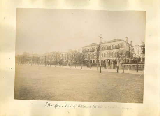 Unknown, Ancient Views of Shanghai, Albumen Prints, 1890s, Set of 2-ZCI-948236