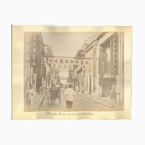 Unknown, Ancient Views of Shanghai, Albumen Prints, 1890s, Set of 2-ZCI-949361