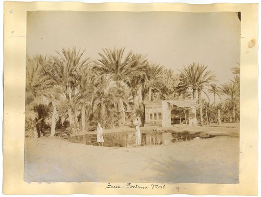 Unknown, Ancient Views of Suez, Albumen Print, 1880s/90s, Set of 2-ZCI-953722