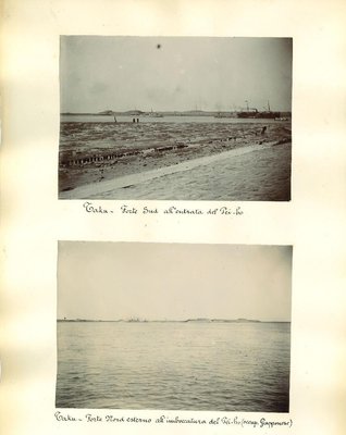 Unknown, Ancient Views of Taku Forts, Albumen Prints, 1890s, Set of 4-ZCI-949384