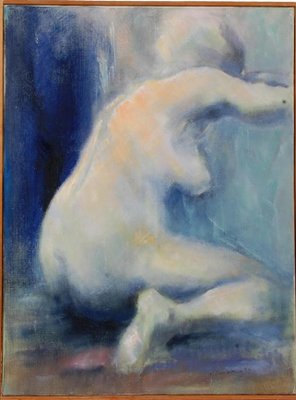 Unknown Artist, Nude Woman, Oil on Canvas-MTD-1399879