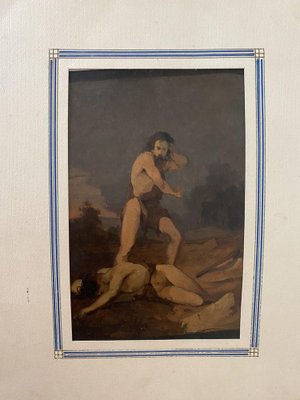 Unknown, Cain and Abel, Oil Painting, Early 20th Century-ZCI-1775825