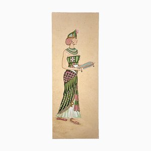 Unknown, Costume for Aida, Tempera and Watercolor, 1920s-ZCI-937897