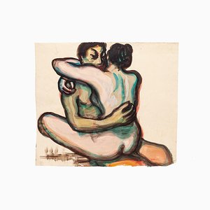 Unknown, Couple, Mixed Media, 1940s-ZCI-840387