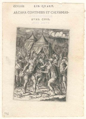 Unknown, Emblemi di Achille Bocchi, Etchings, 1555, Set of 4-ZCI-1762135