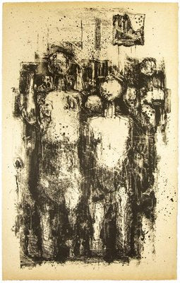 Unknown, Figure, Lithograph on Paper, 1950s-ZCI-871916