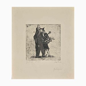 Unknown, Grotesques, Mid 19th Century, Drypoint-ZCI-1781907