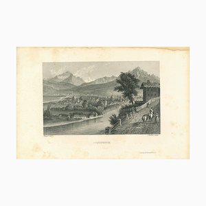 Unknown, Innsbruck, Original Lithograph, Early 19th Century-ZCI-1379766