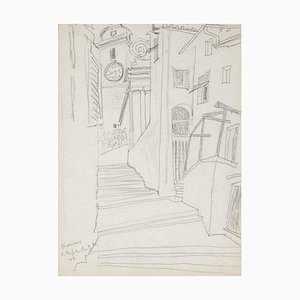 Unknown, Landscape, Pencil on Paper, 1948-ZCI-1781569