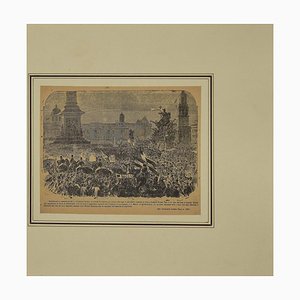 Unknown, London Tribute to G. Garibaldi, Original Etching, 19th Century-ZCI-893188