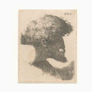 Unknown, Male Portrait, Original Etching, Late 17th-Century-ZCI-915370