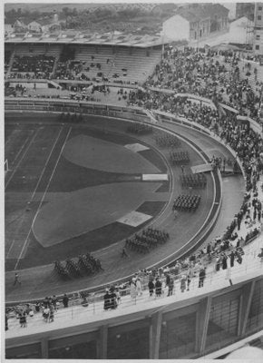 Unknown, March in the Municipal Stadium, Vintage Black & White Photo, 1930s-ZCI-941543