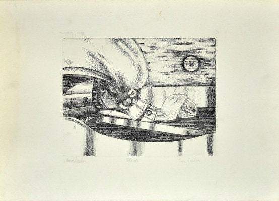 Unknown, Moto Cross, Etching, Late 20th Century-ZCI-841147