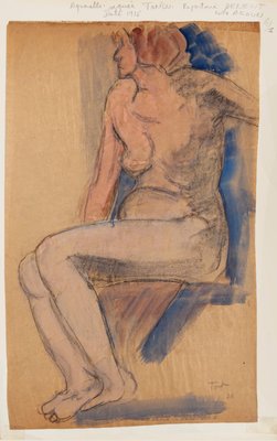 Unknown, Nude of Woman, Mixed Media, 1926-ZCI-852376