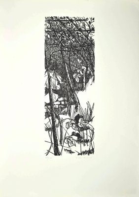 Unknown - Plants - Original Etching - Late 20th Century-ZCI-871659