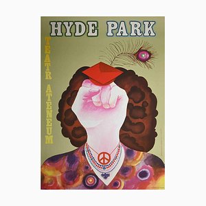 Unknown, Polish Poster of Hyde Park, Offset, 1970s-ZCI-1775574