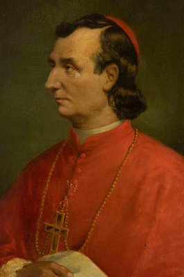 Unknown, Portrait of Bishop Gaspard Mermillod, Oil Painting, 19th Century-ZCI-1769948